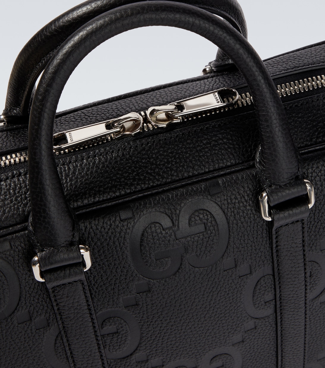 Jumbo GG leather briefcase | Gucci