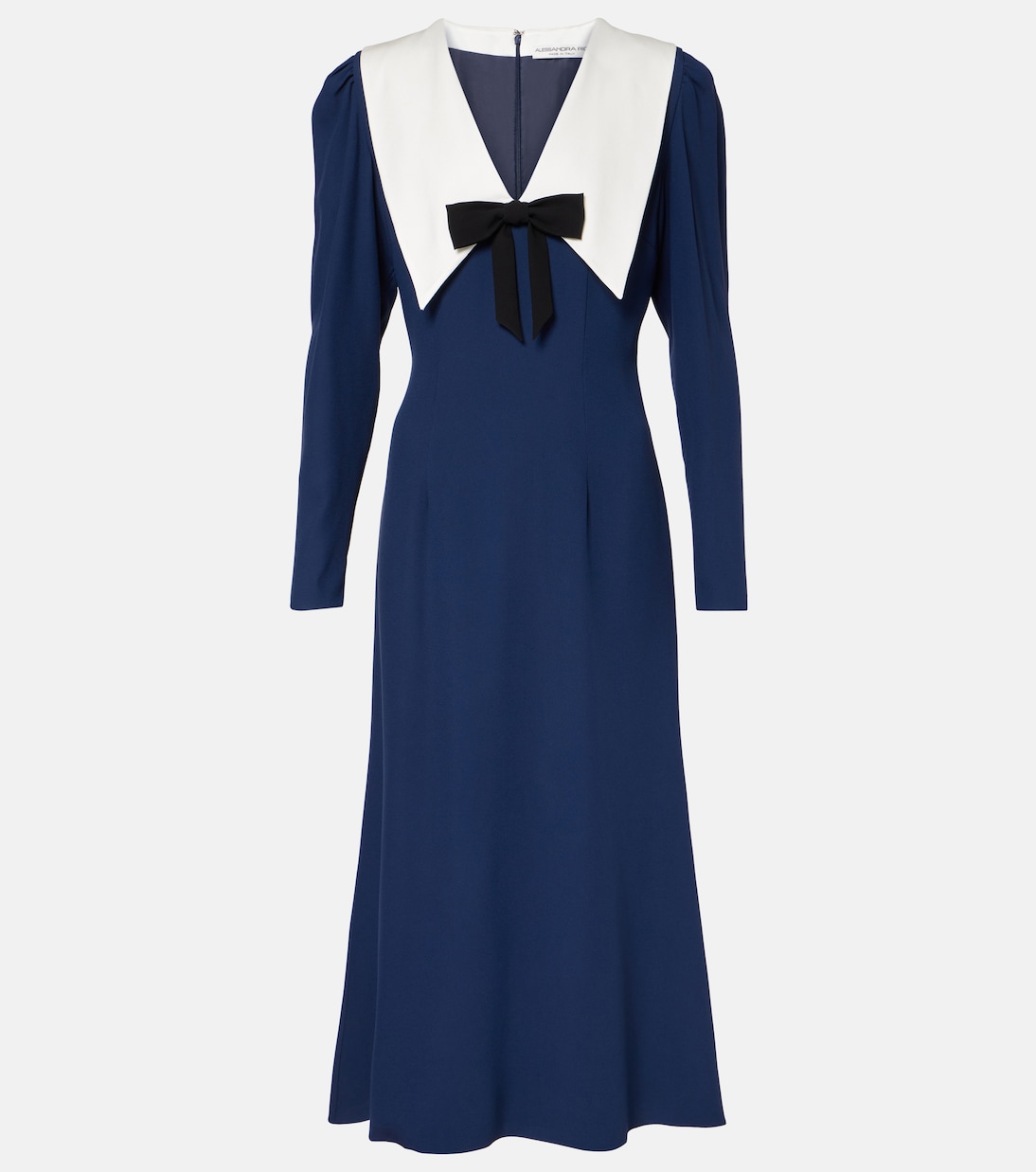 Abito midi Envers in raso | Alessandra Rich