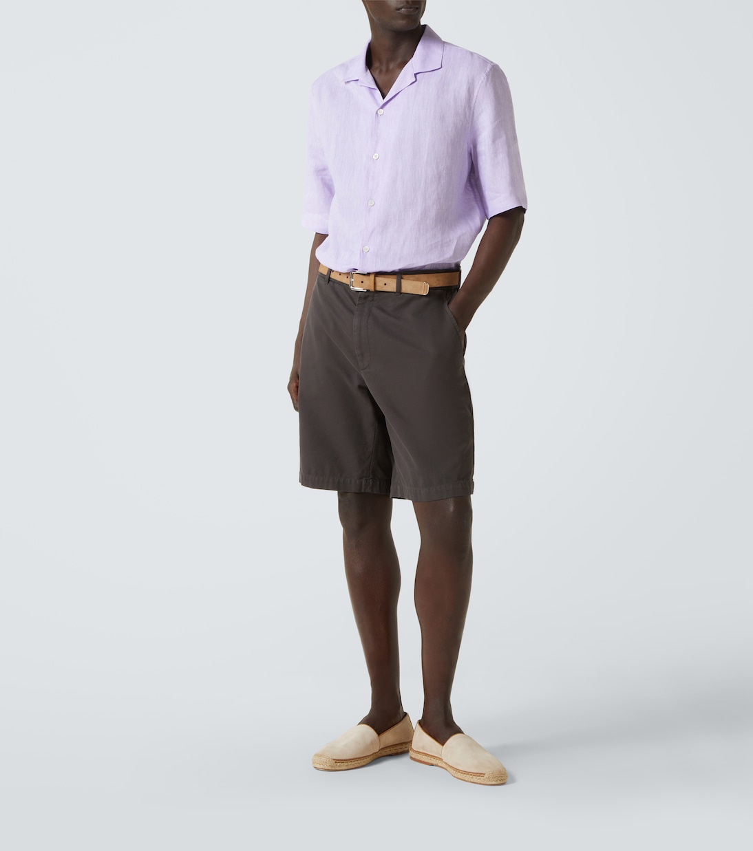 Hemd aus Leinen | Brunello Cucinelli