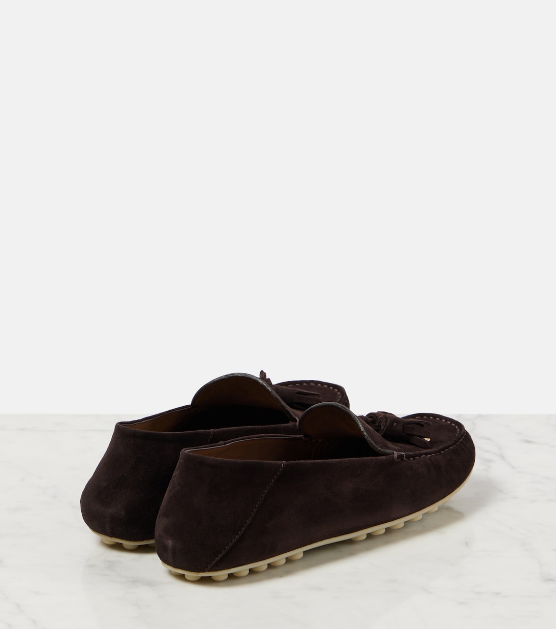 Mokassins Dot aus Veloursleder | Loro Piana