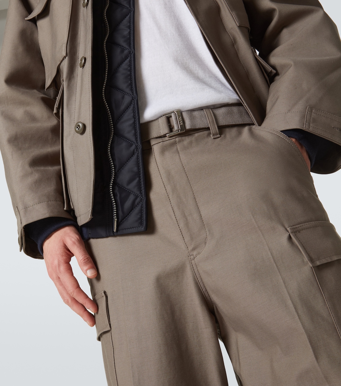Cotton cargo pants | Sacai