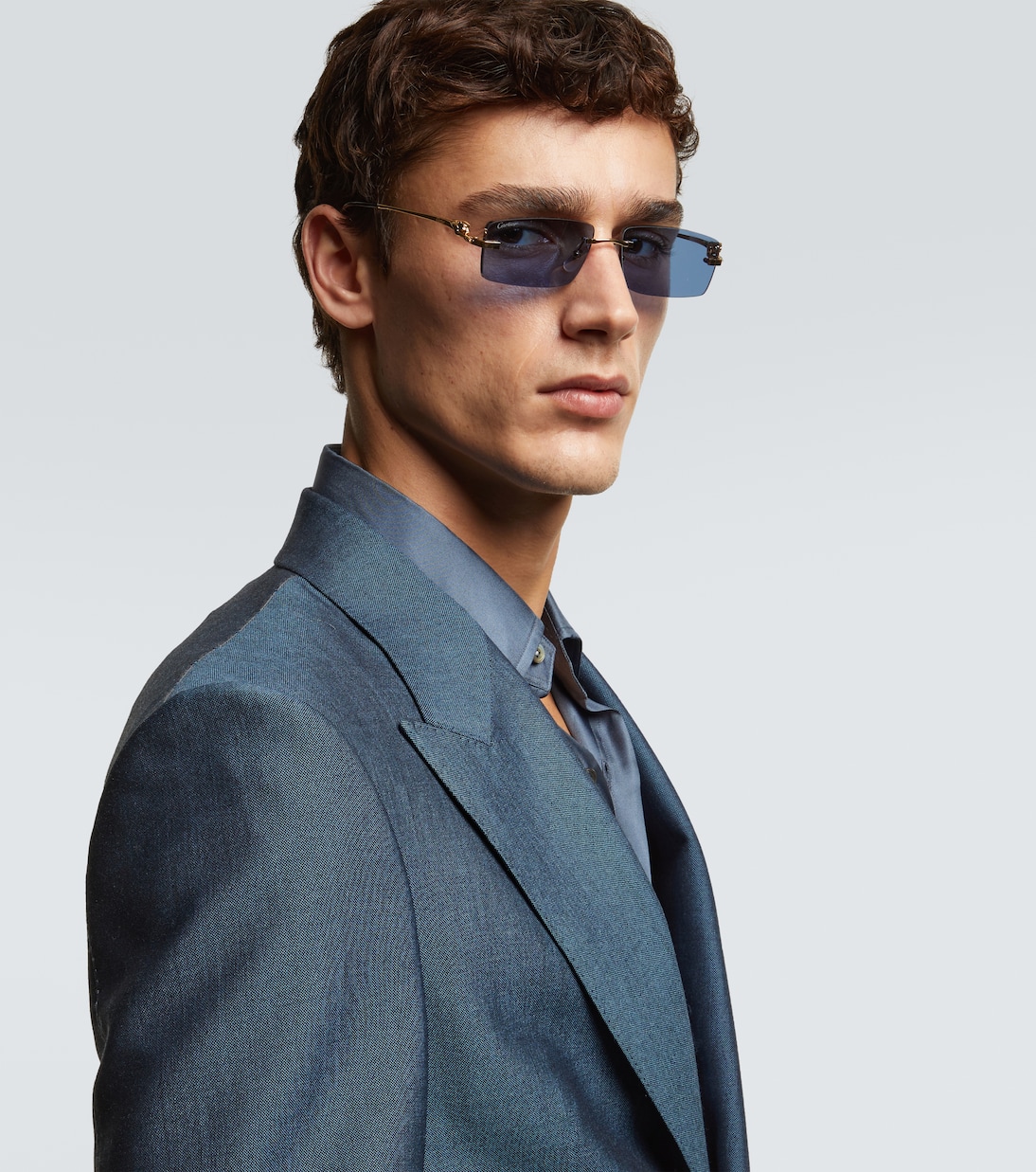 Panthère De Cartier rectangular sunglasses | Cartier Eyewear Collection