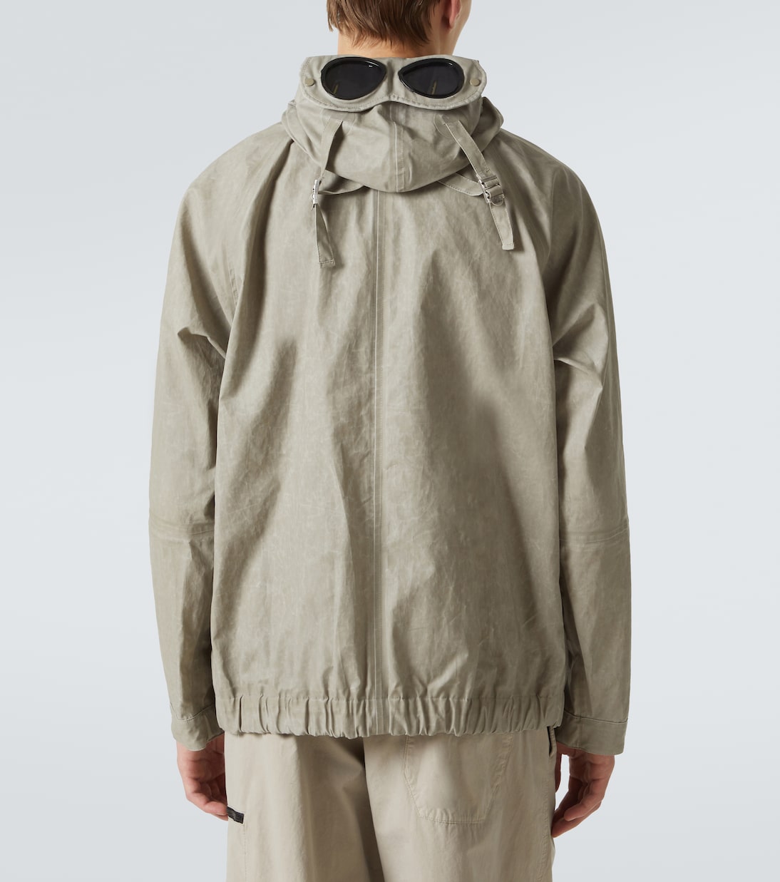 Jacke Goggle Lens aus Leinen | C.P. Company