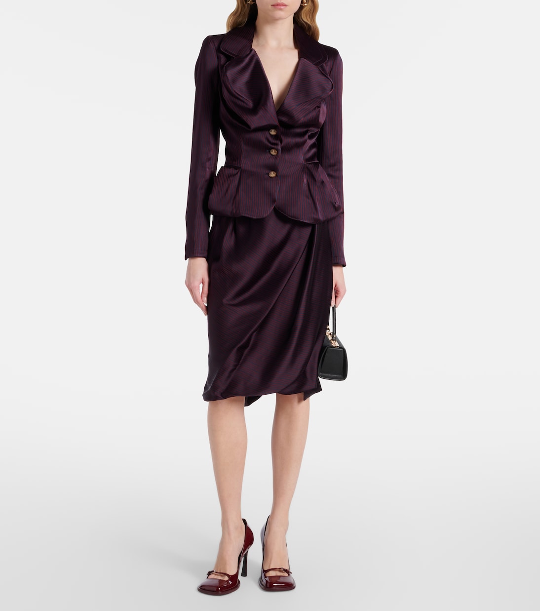 Blazer Orb en jacquard a rayas | Vivienne Westwood