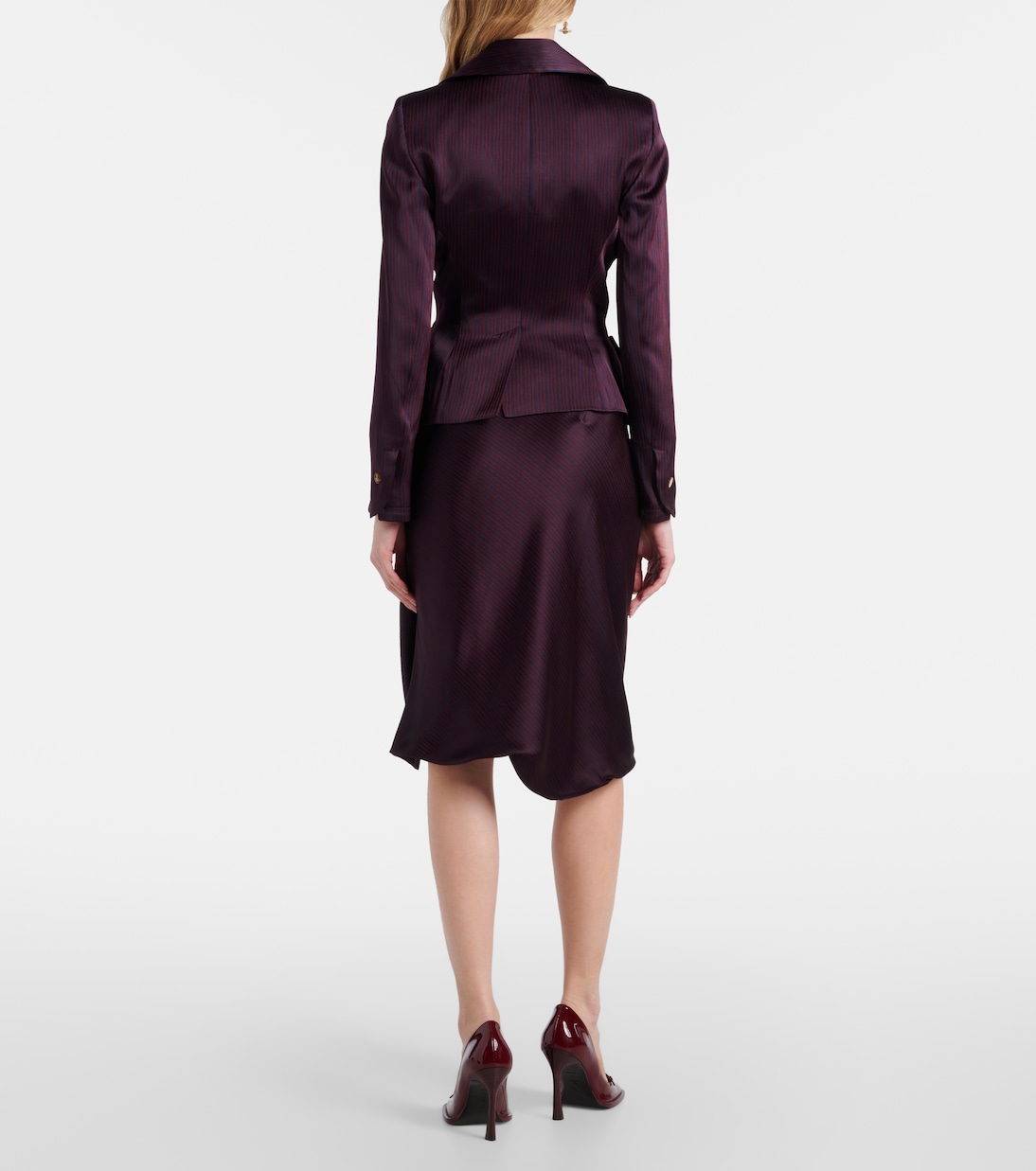 Blazer Orb en jacquard a rayas | Vivienne Westwood