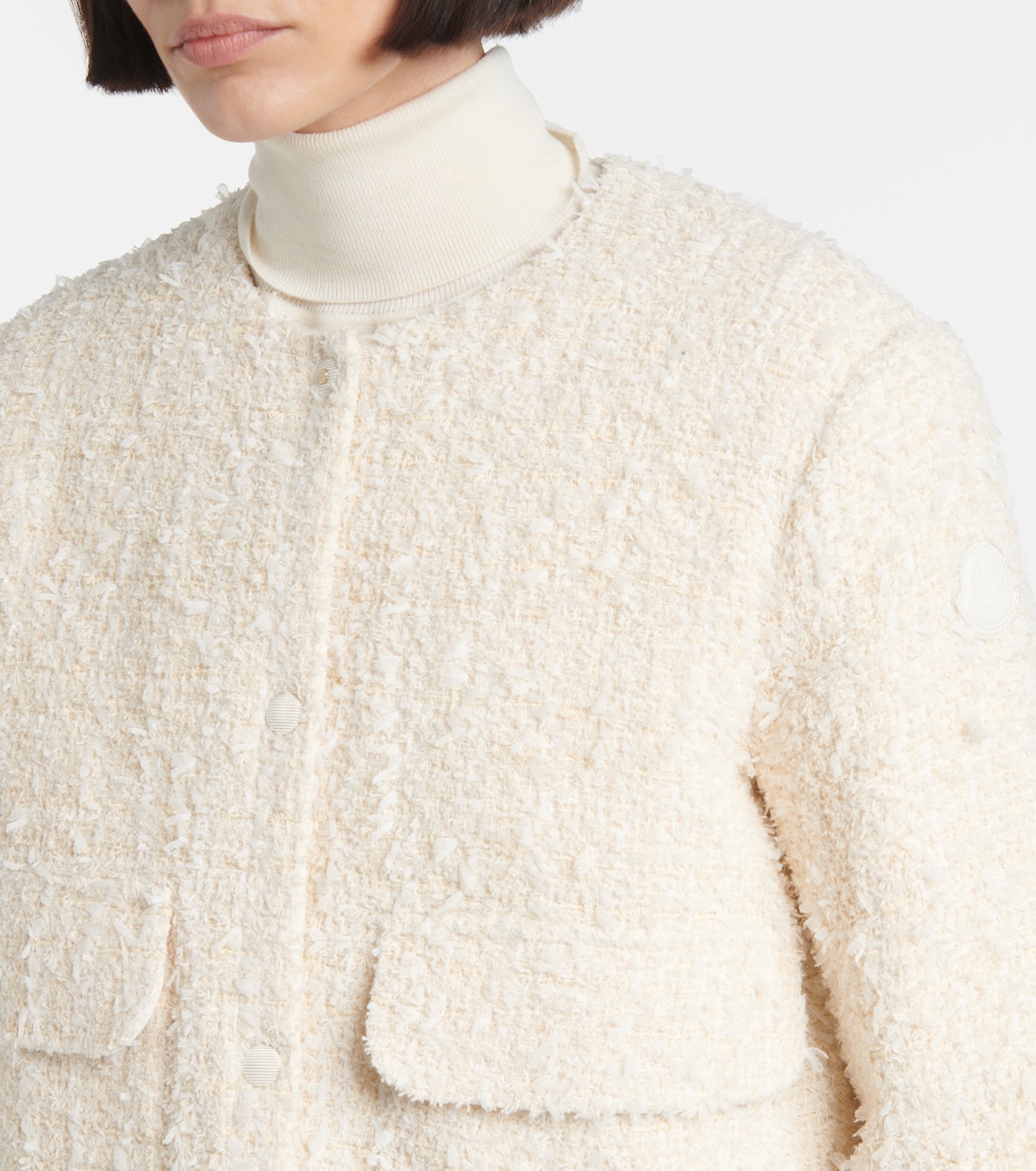 Piumino Dauphin in tweed di misto cotone | Moncler