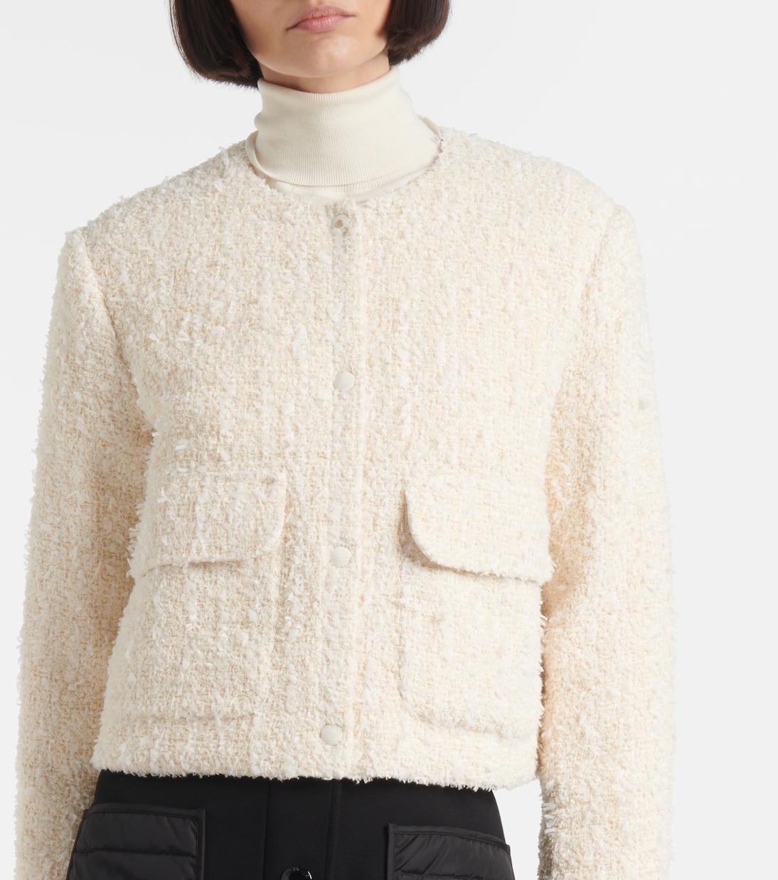 Piumino Dauphin in tweed di misto cotone | Moncler