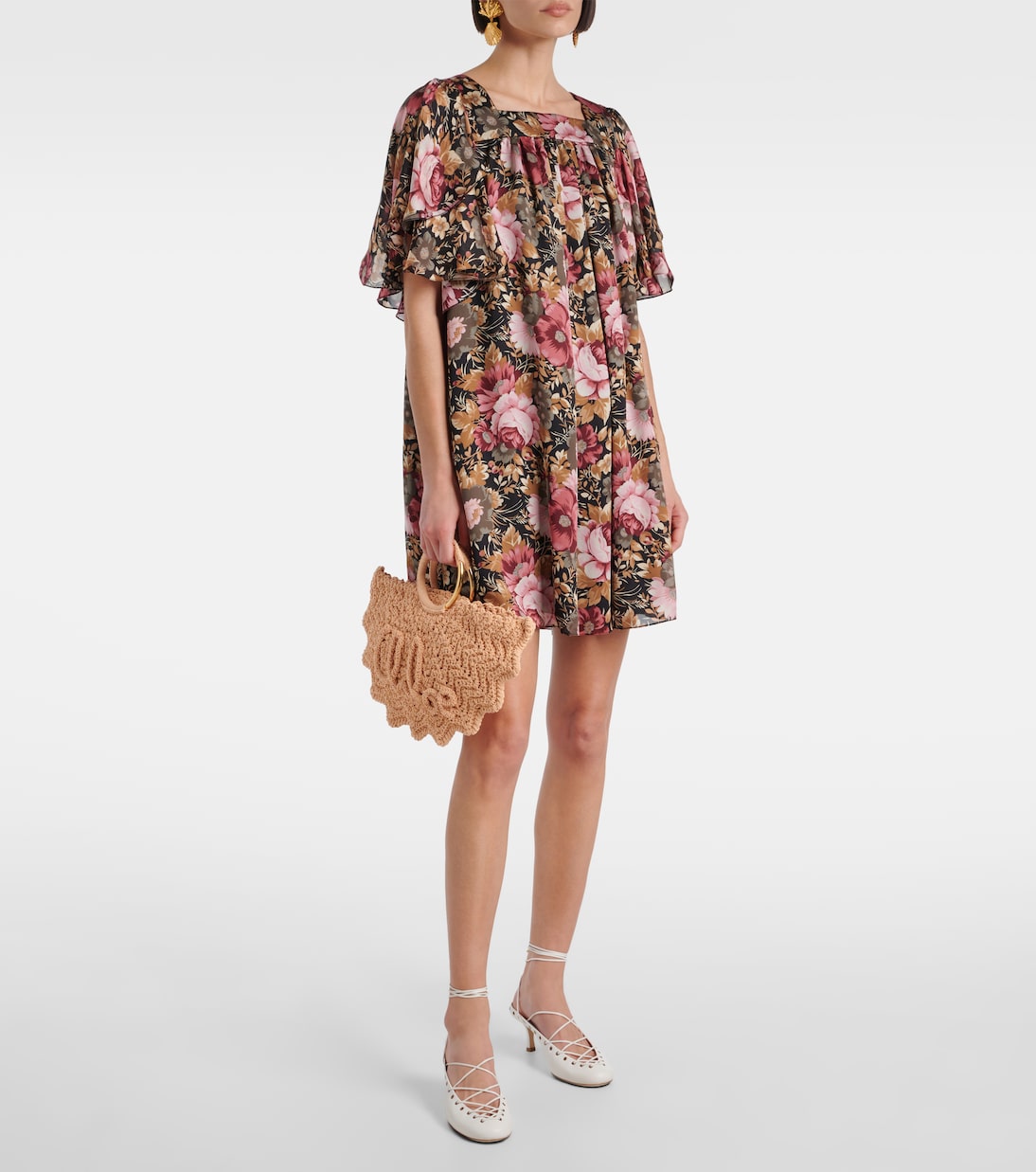 Sac Bracelet Paravent Small en crochet | Chloé