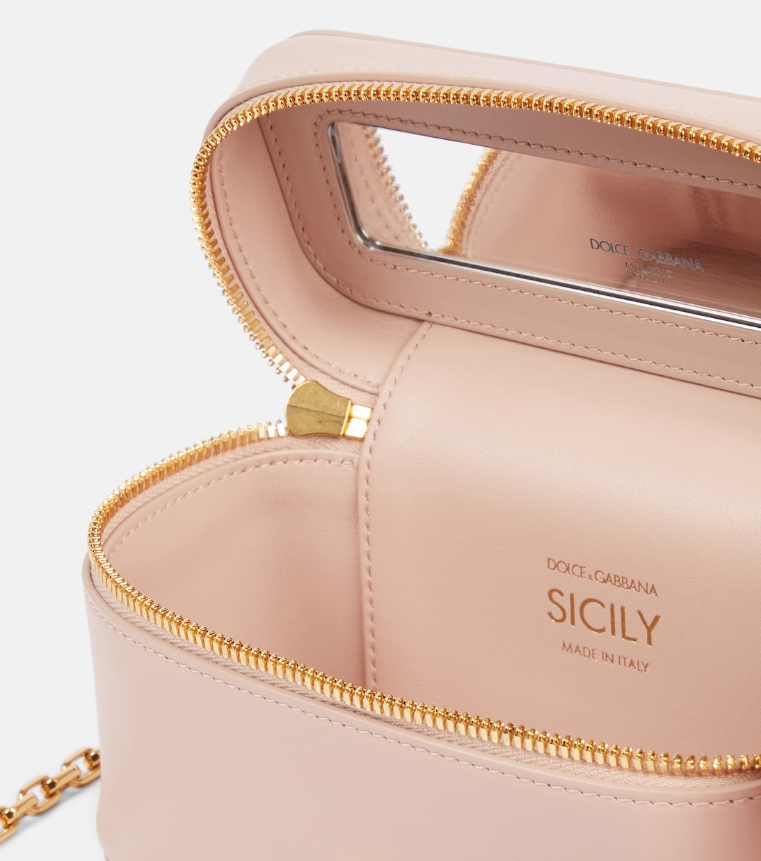 Borsa a tracolla Sicily Small in pelle | Dolce&Gabbana