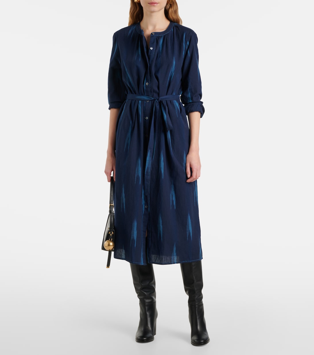 Bedrucktes Hemdblusenkleid Alta | Velvet