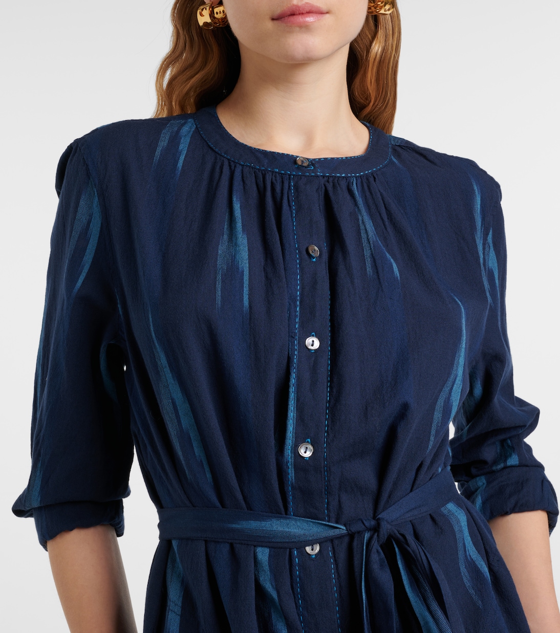 Bedrucktes Hemdblusenkleid Alta | Velvet