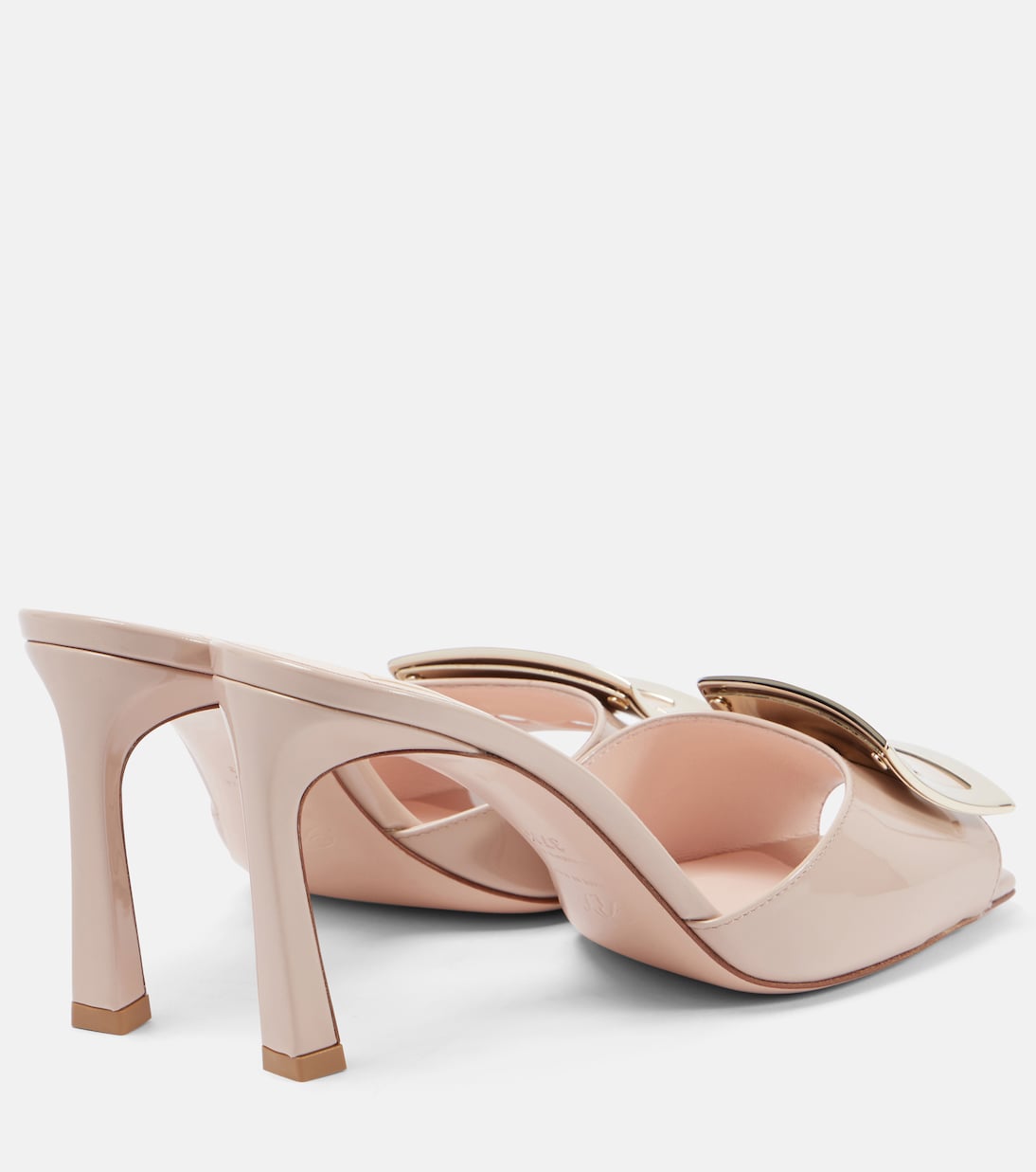 Mules Trompette 85 in vernice | Roger Vivier