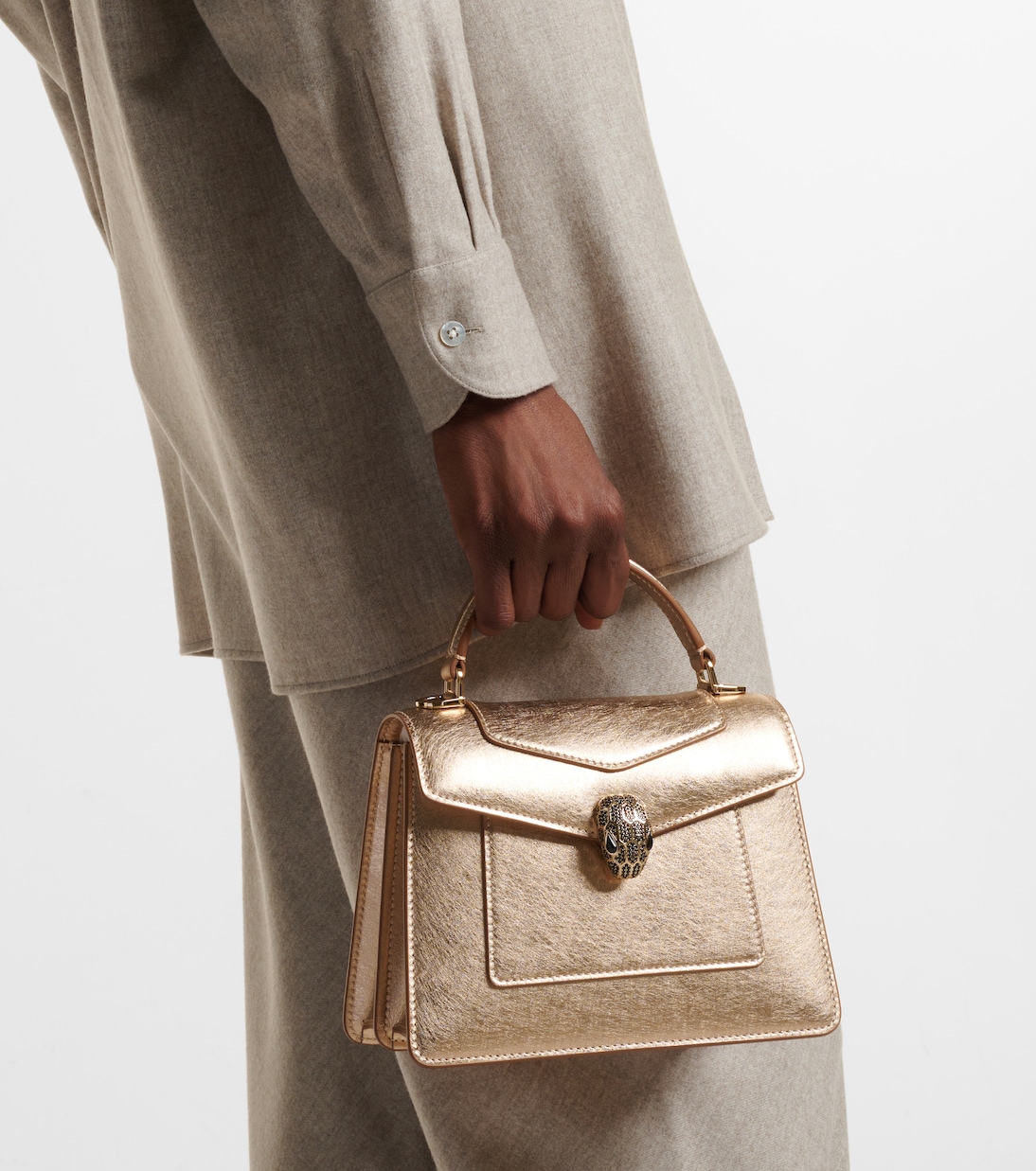 Borsa Serpenti Forever Medium in pelle | Bvlgari