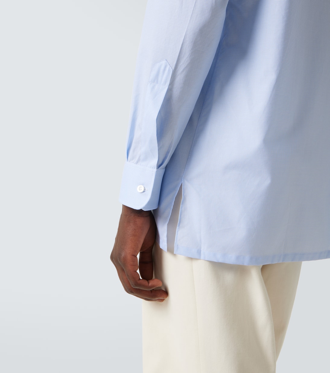 Camisa en popelín de algodón | Charvet