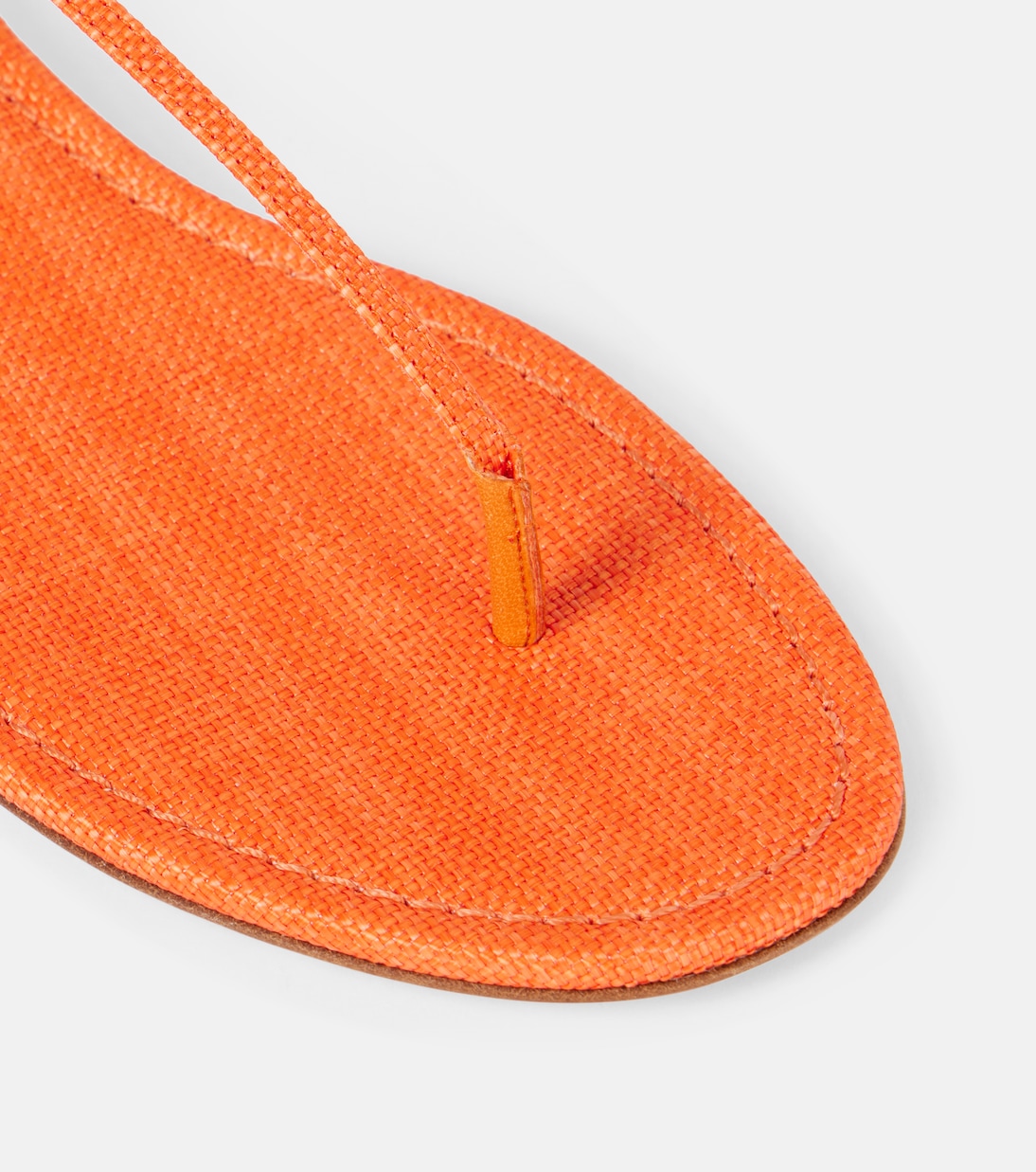 Almost Bare raffia-effect sandals | Aquazzura