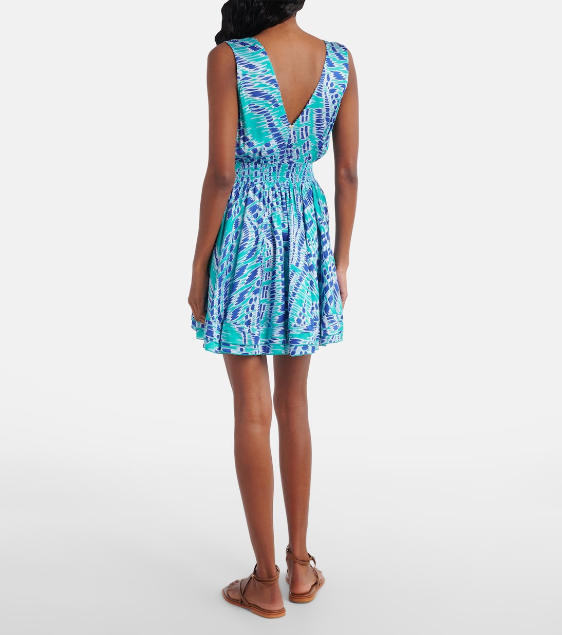 Bessie printed minidress | Poupette St Barth