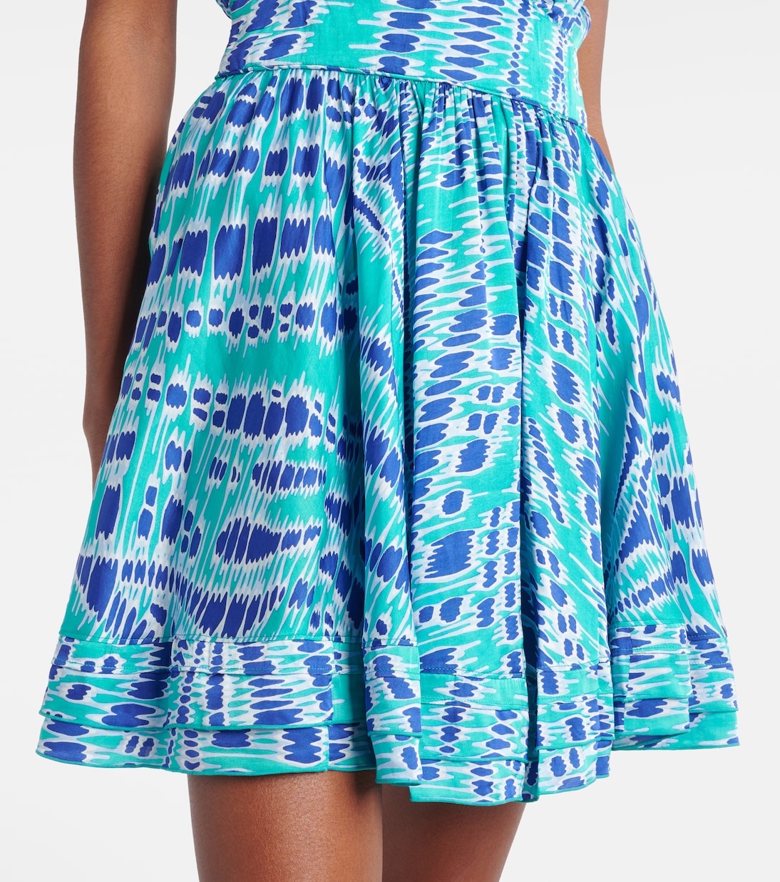 Bessie printed minidress | Poupette St Barth