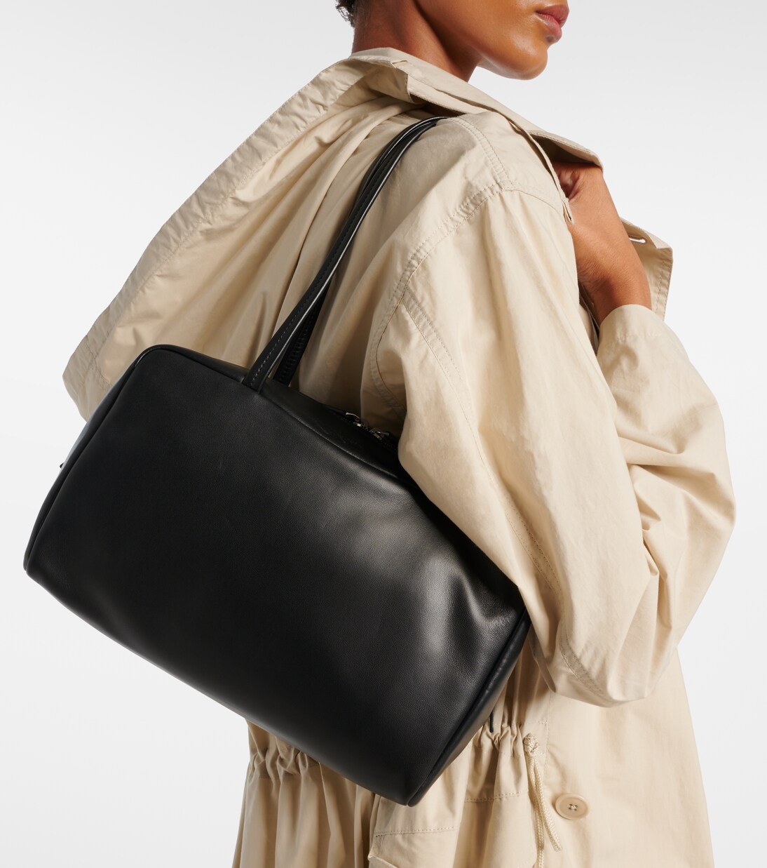 Astra leather tote bag | The Row