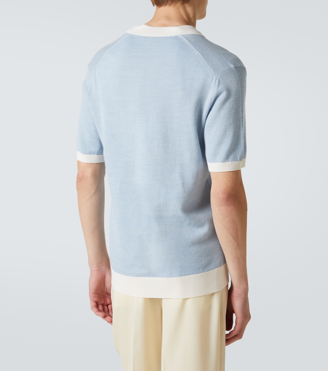 Polohemd Horton aus Wolle und Baumwolle | Orlebar Brown