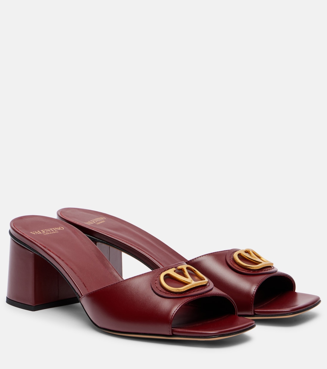 VLogo 60 leather mules | Valentino Garavani