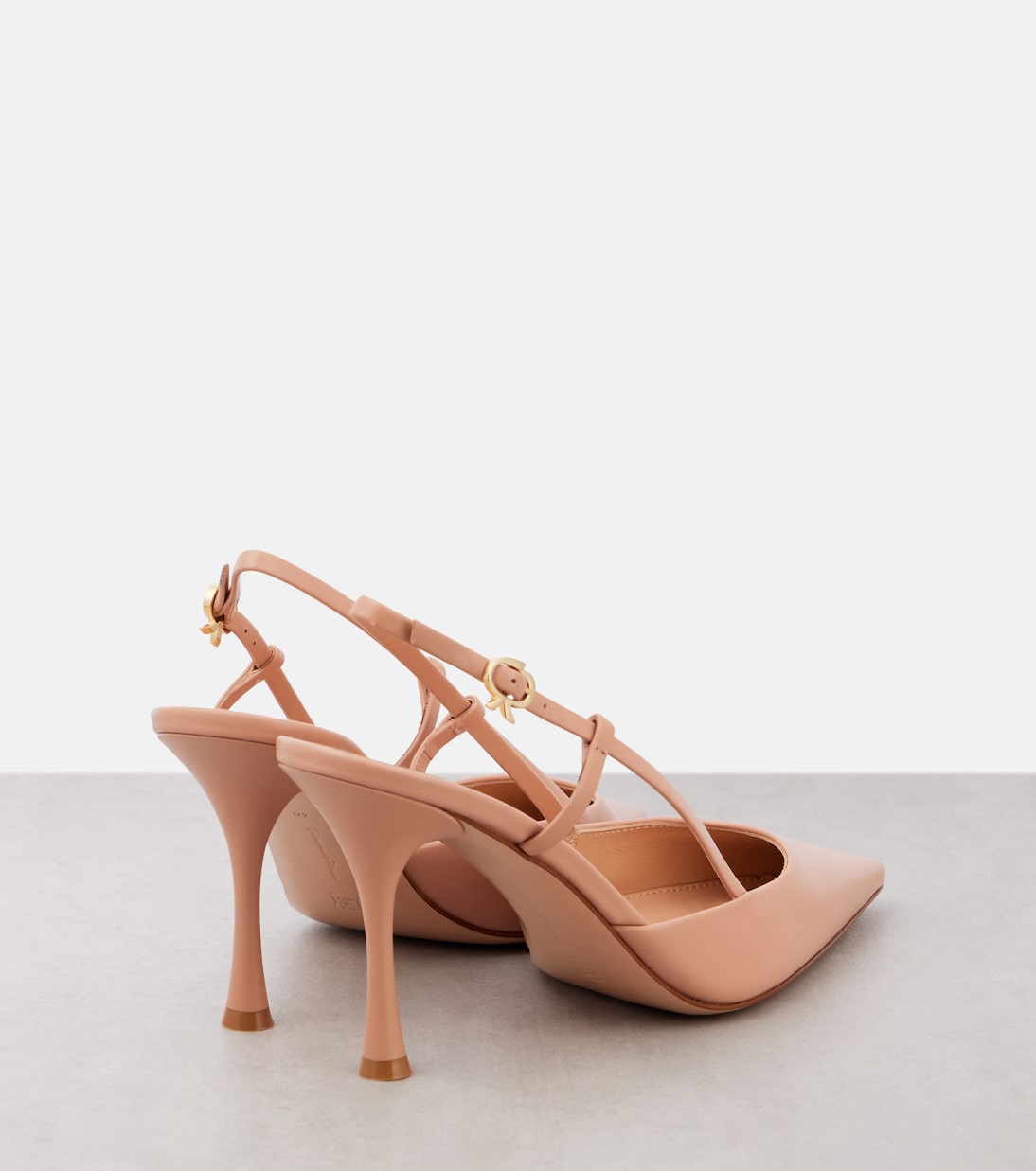 Ascent 85 leather slingback pumps | Gianvito Rossi