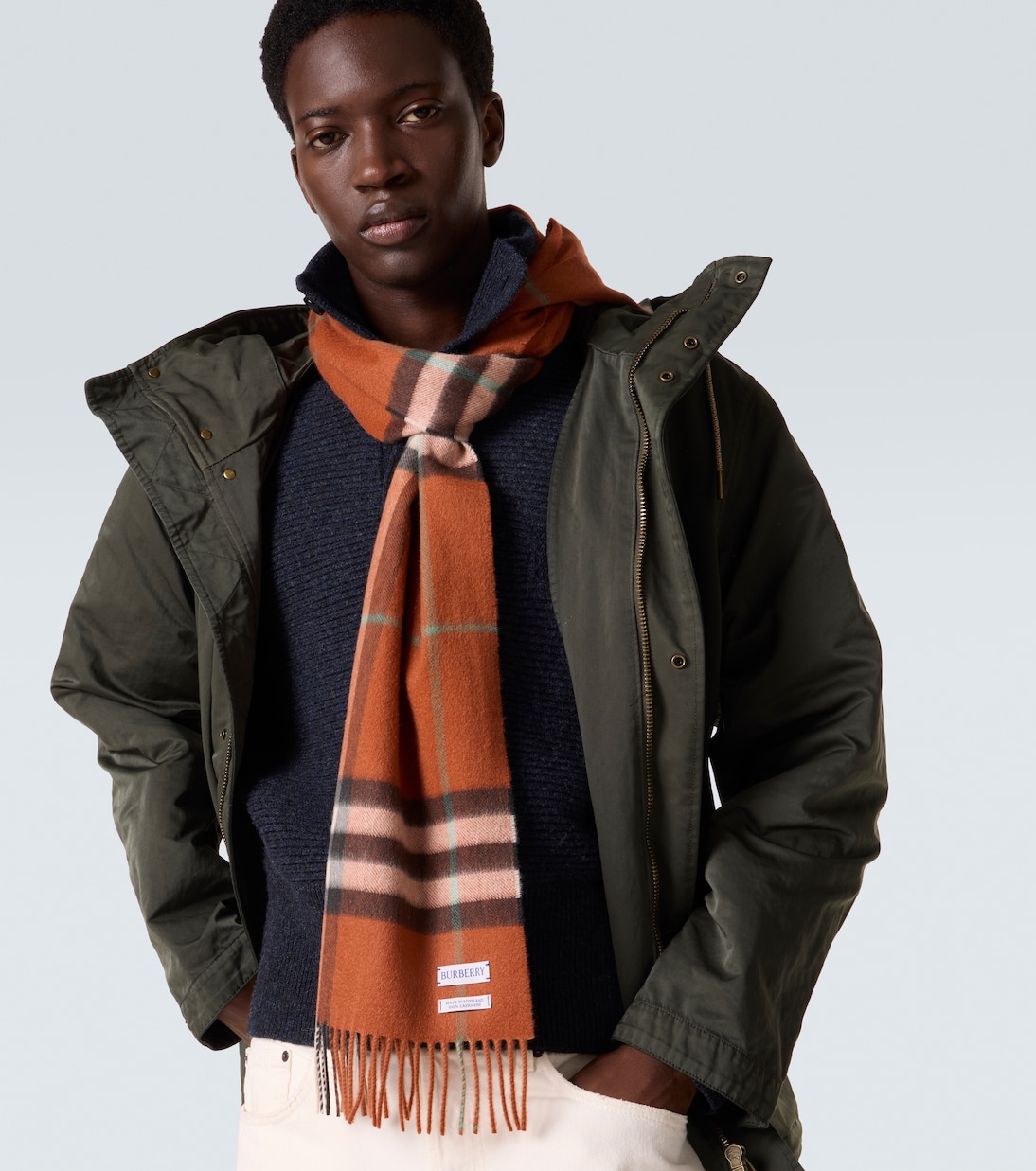 Écharpe Burberry Check en cachemire | Burberry