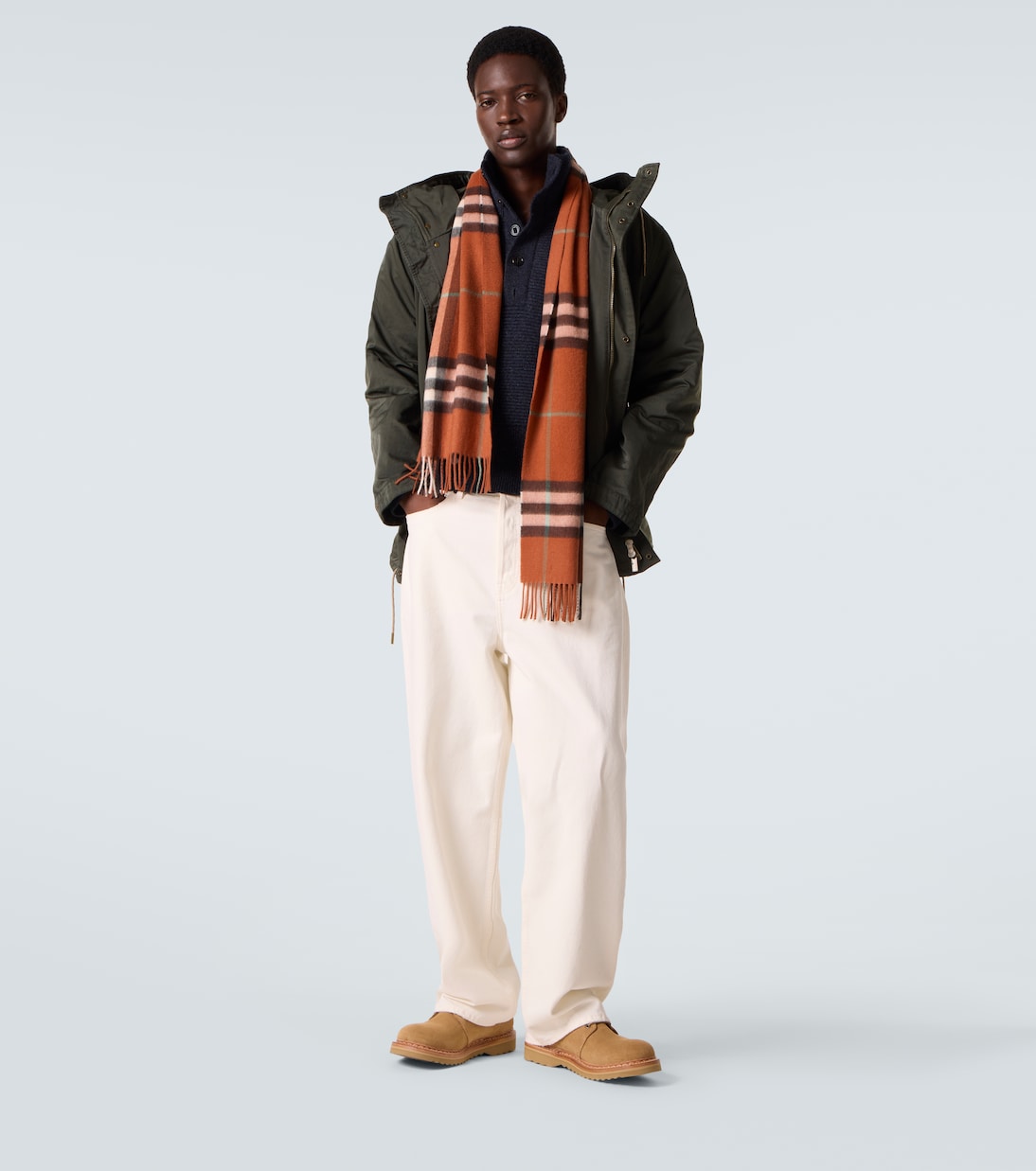 Écharpe Burberry Check en cachemire | Burberry