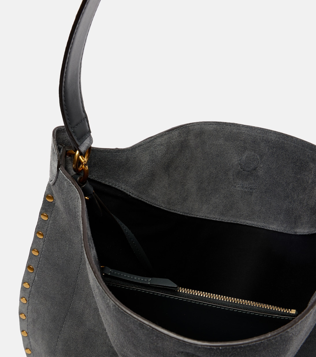 Oskan Soft Medium suede shoulder bag | Isabel Marant