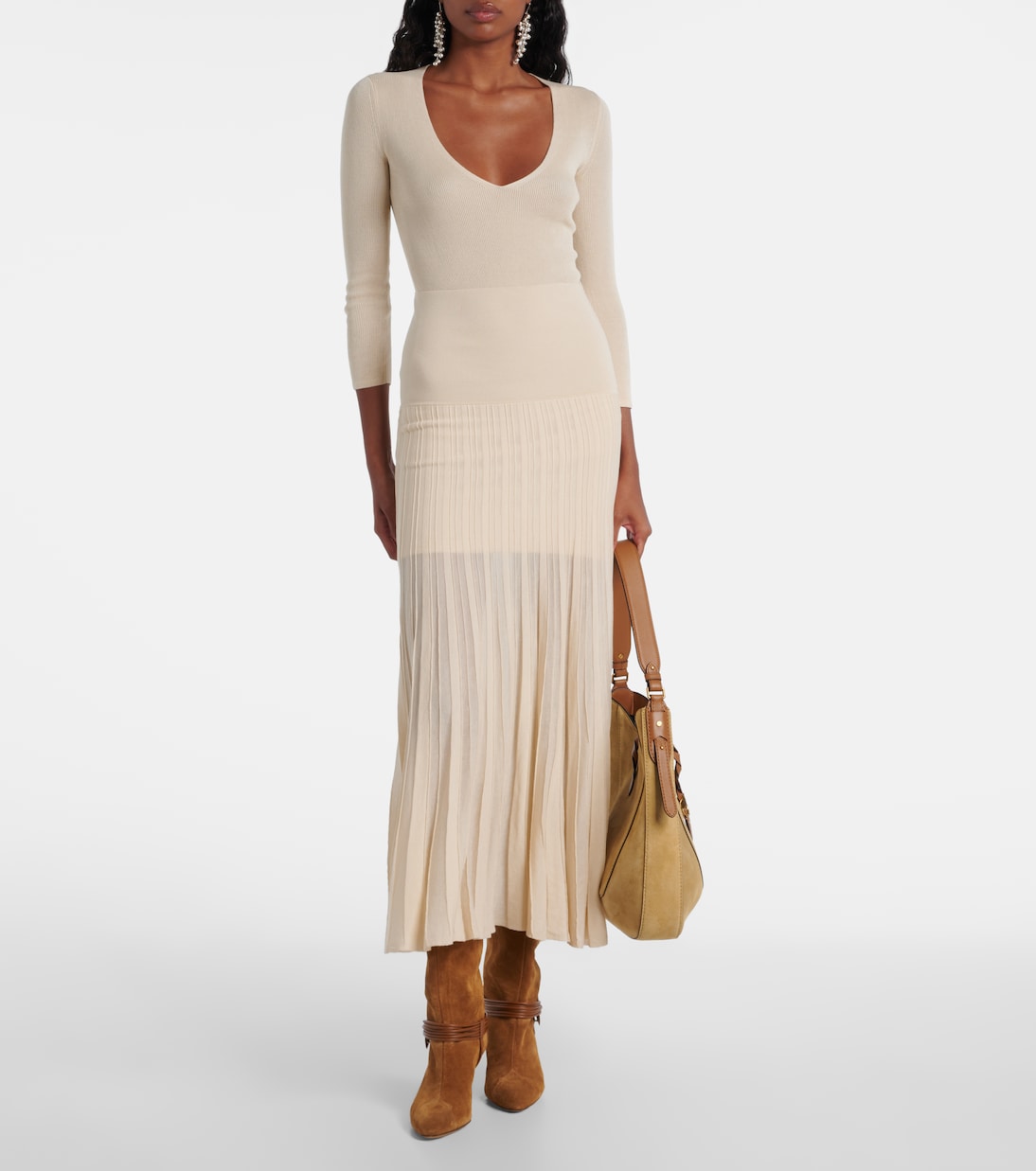 Rock Ezra aus Crêpe | Isabel Marant