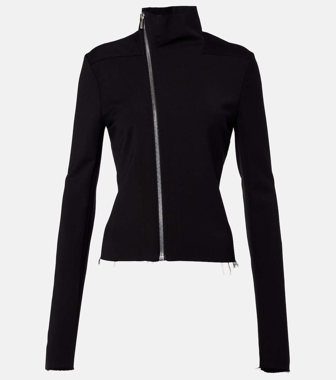 Gary cropped wool-blend jacket | Rick Owens