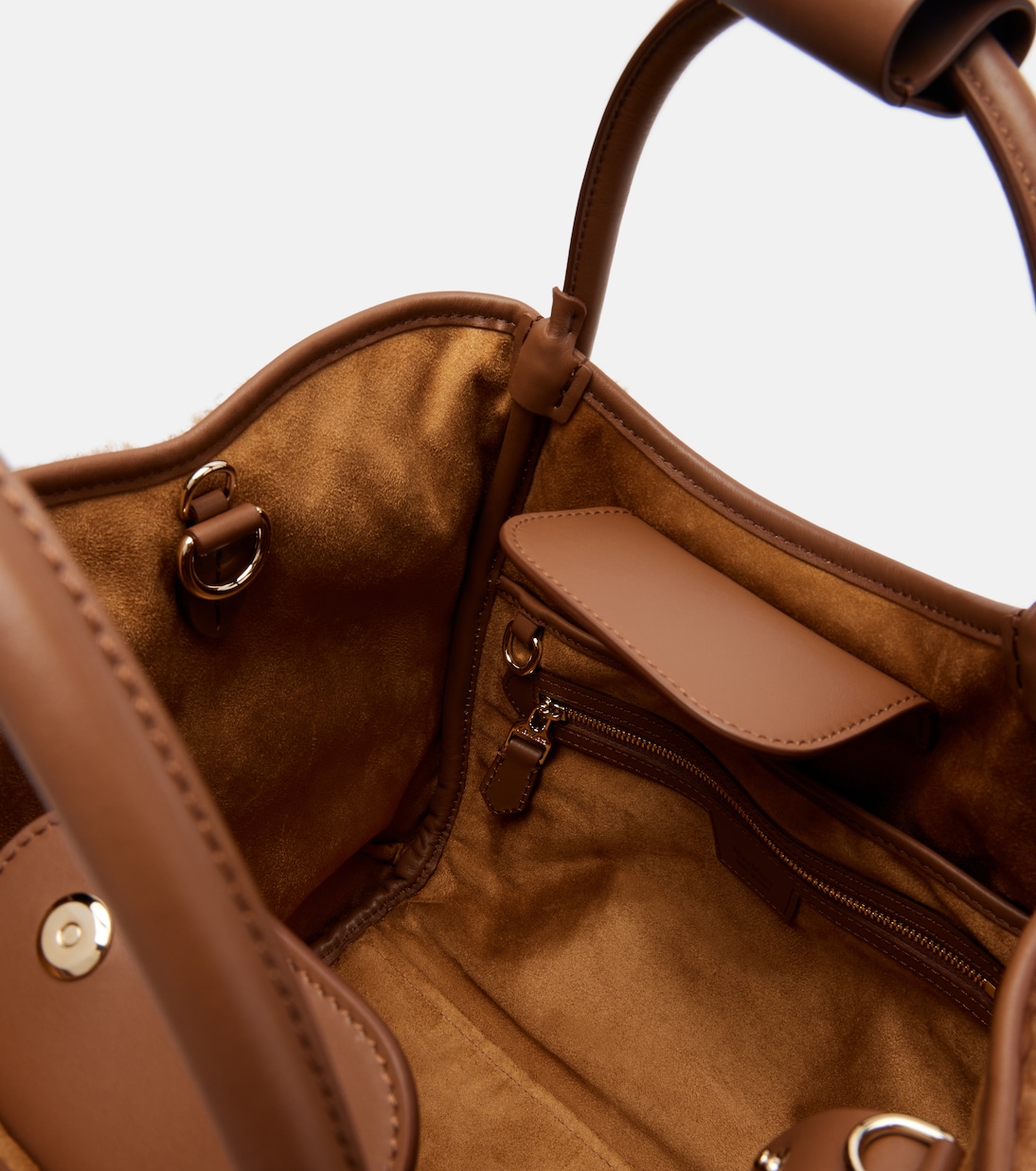 حقيبة يد من الألبكا والصوف والحرير Marine Small  | Max Mara