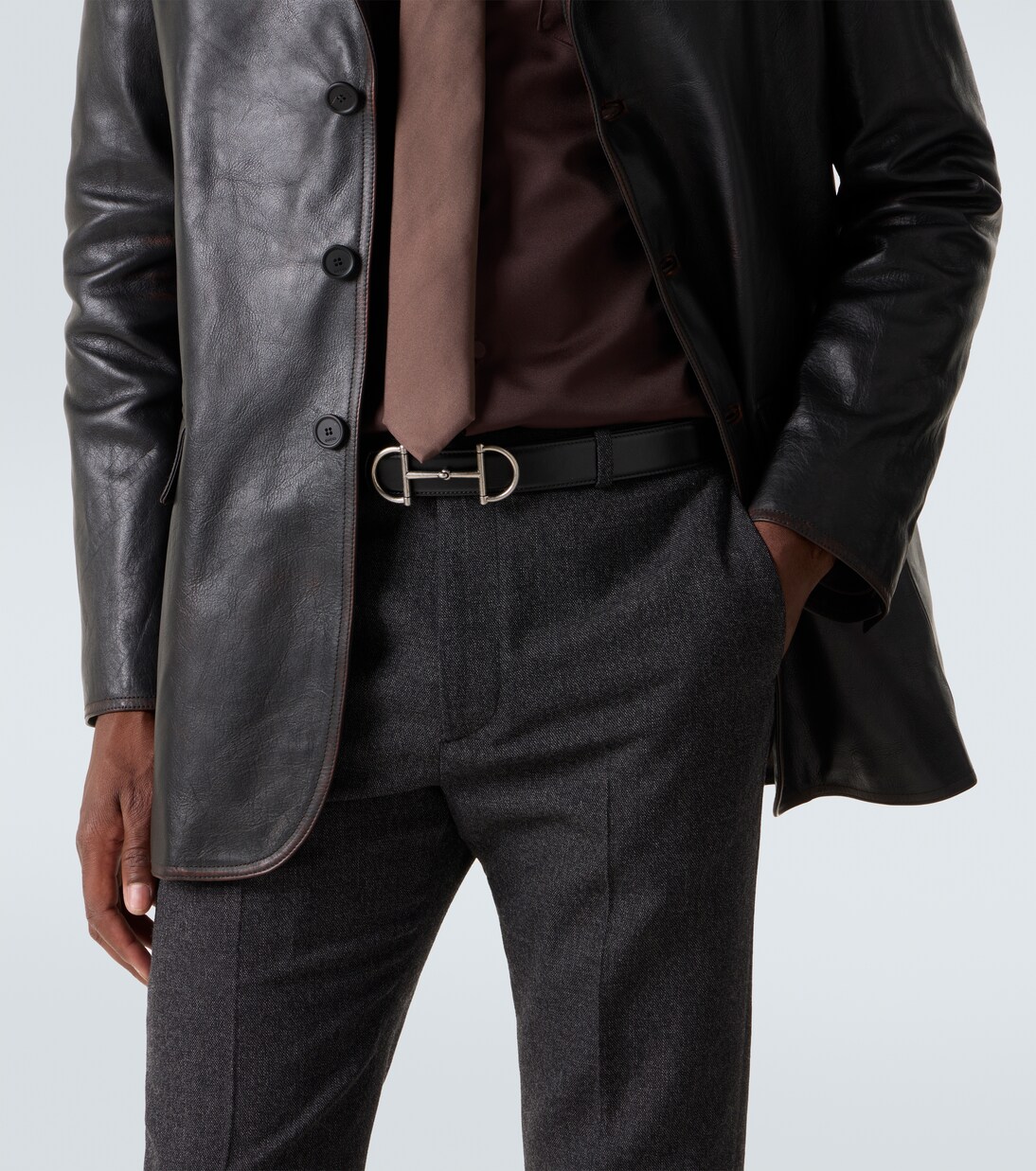 Ceinture GG Marmont réversible en cuir | Gucci