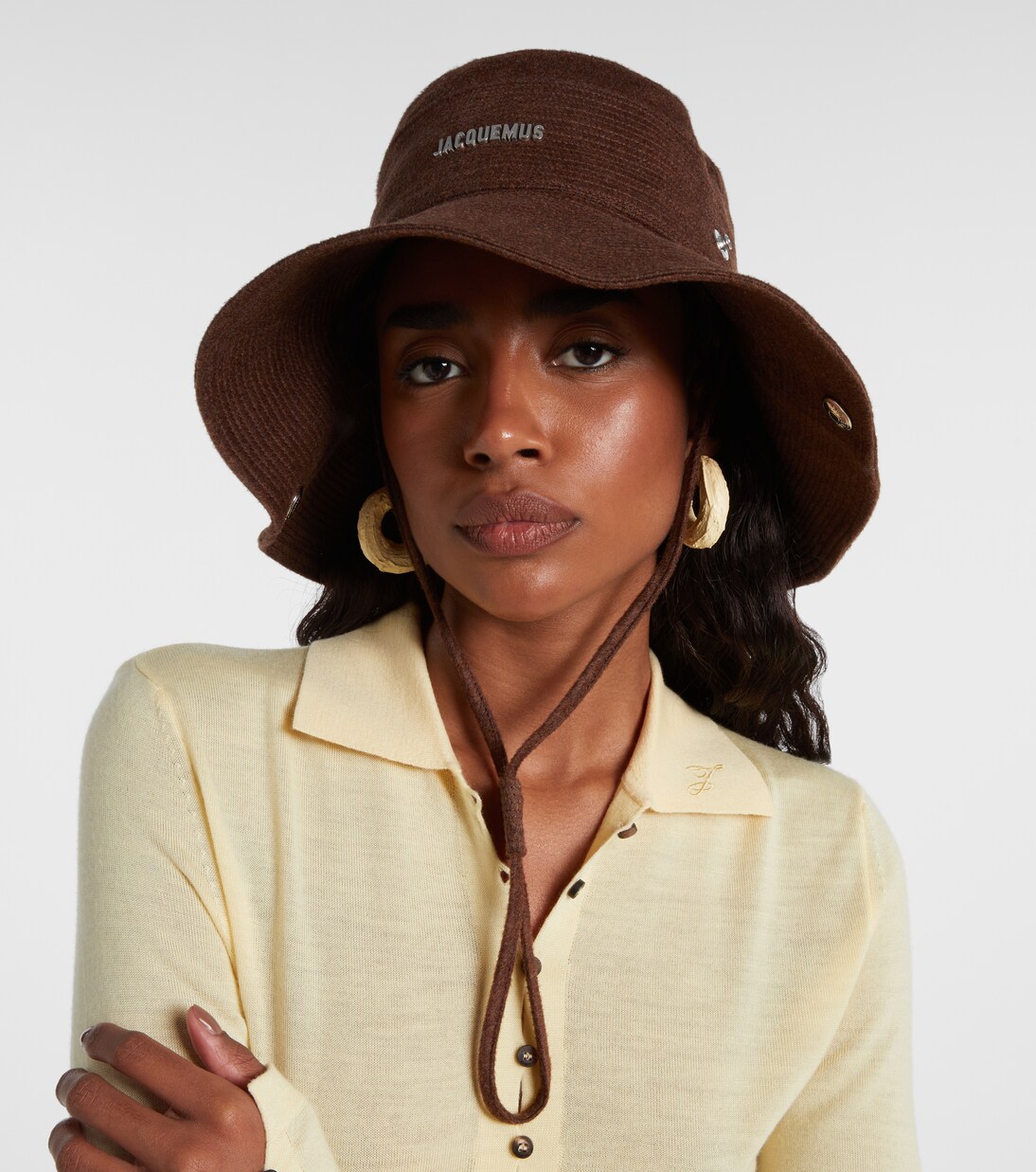 Artichaut canvas bucket hat | Jacquemus