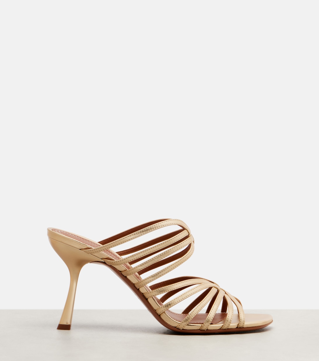 Aura 85 leather mules | Zimmermann