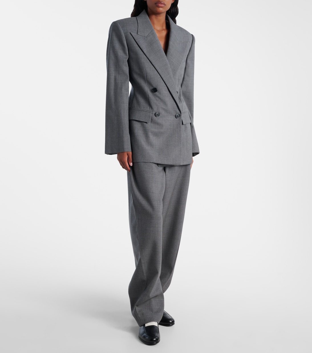 Double-breasted wool tuxedo jacket | Givenchy