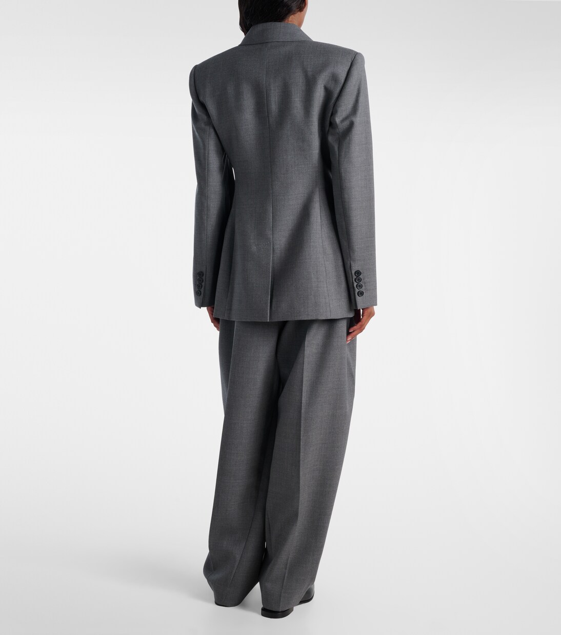 Double-breasted wool tuxedo jacket | Givenchy