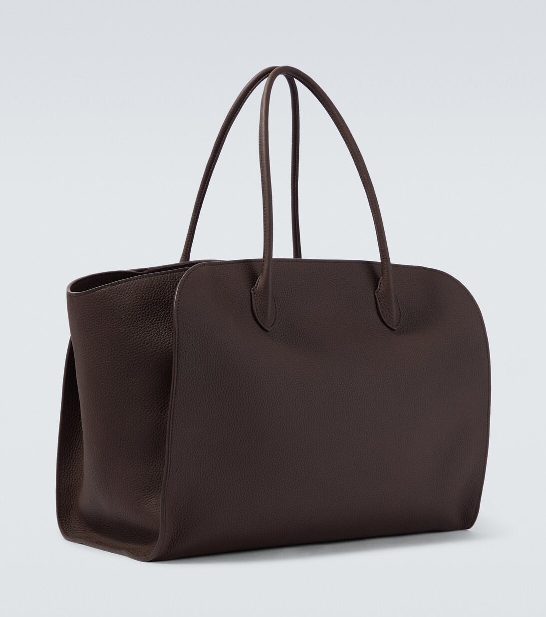 Marlo 17 leather tote bag | The Row