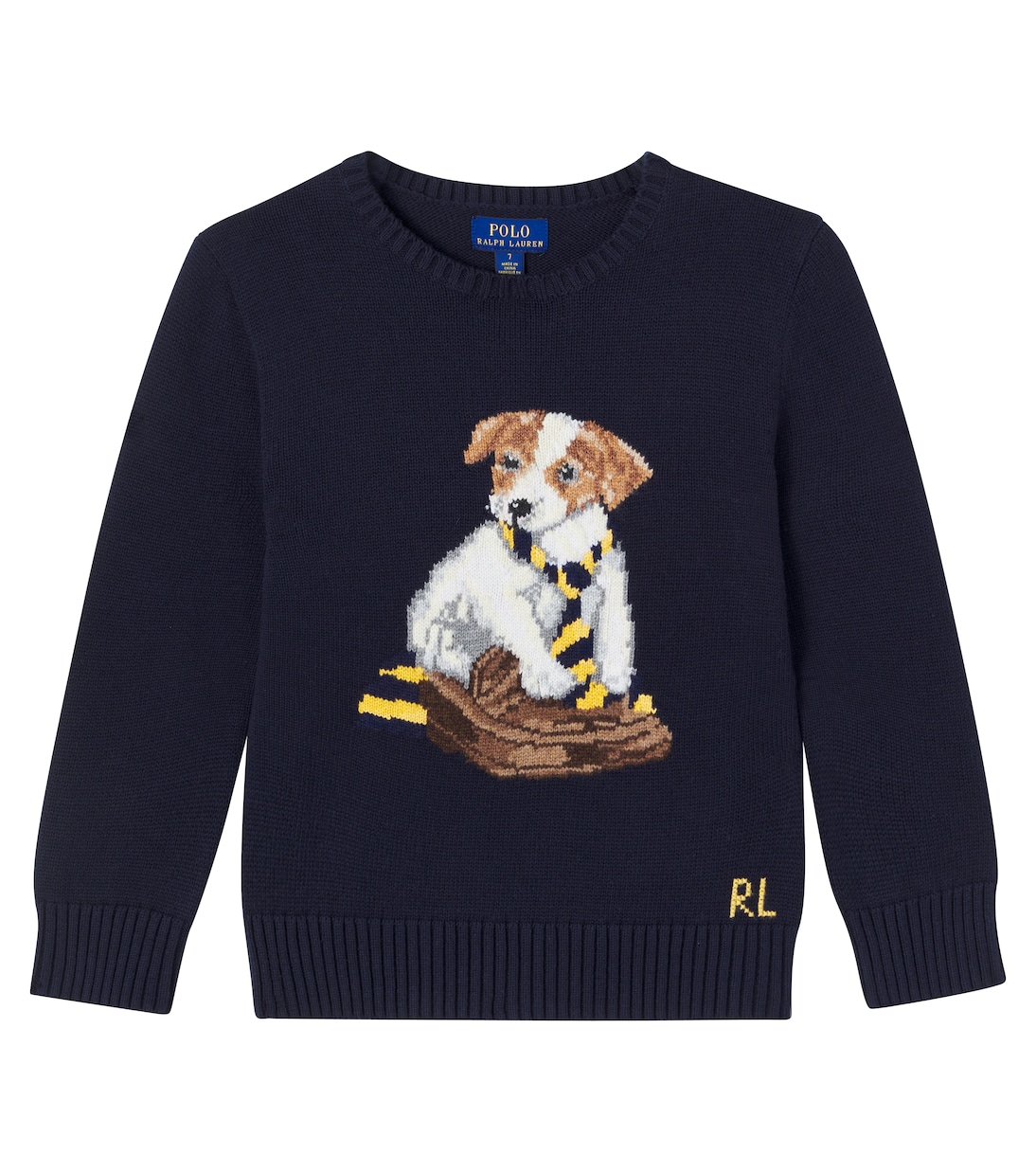 인타르시아 코튼 스웨터 | Polo Ralph Lauren Kids