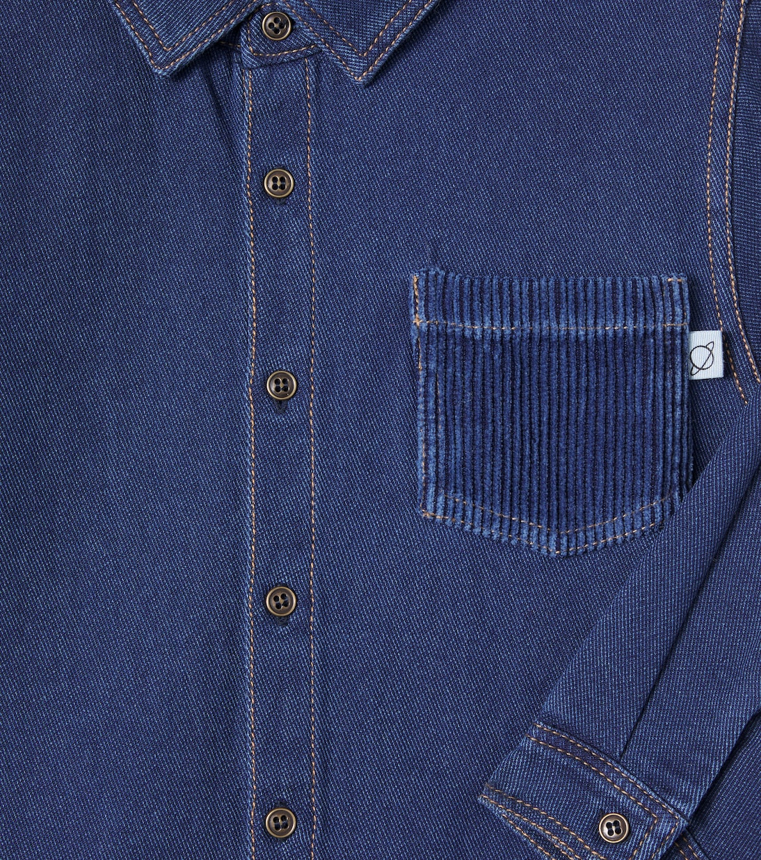Greg cotton denim shirt | Cozmo