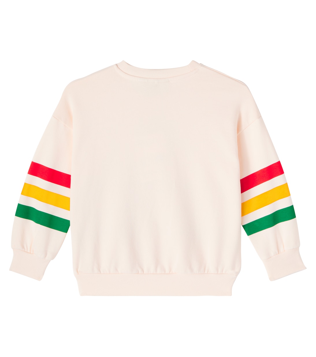Bear striped cotton jersey sweatshirt | Mini Rodini