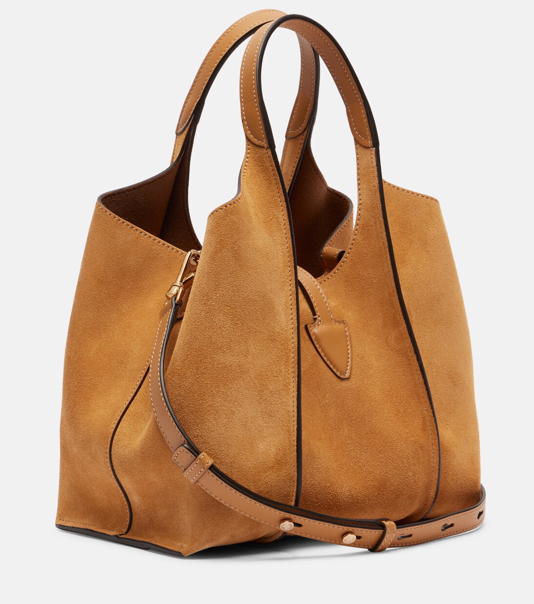 T Timeless Small suede tote bag | Tod's