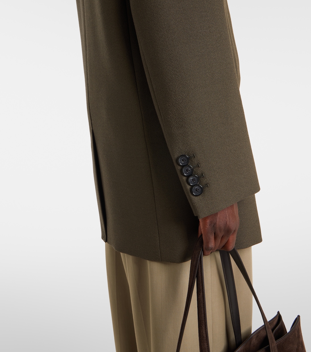 Blazer en laine mélangée | Toteme