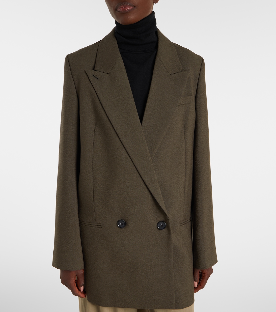 Blazer en laine mélangée | Toteme