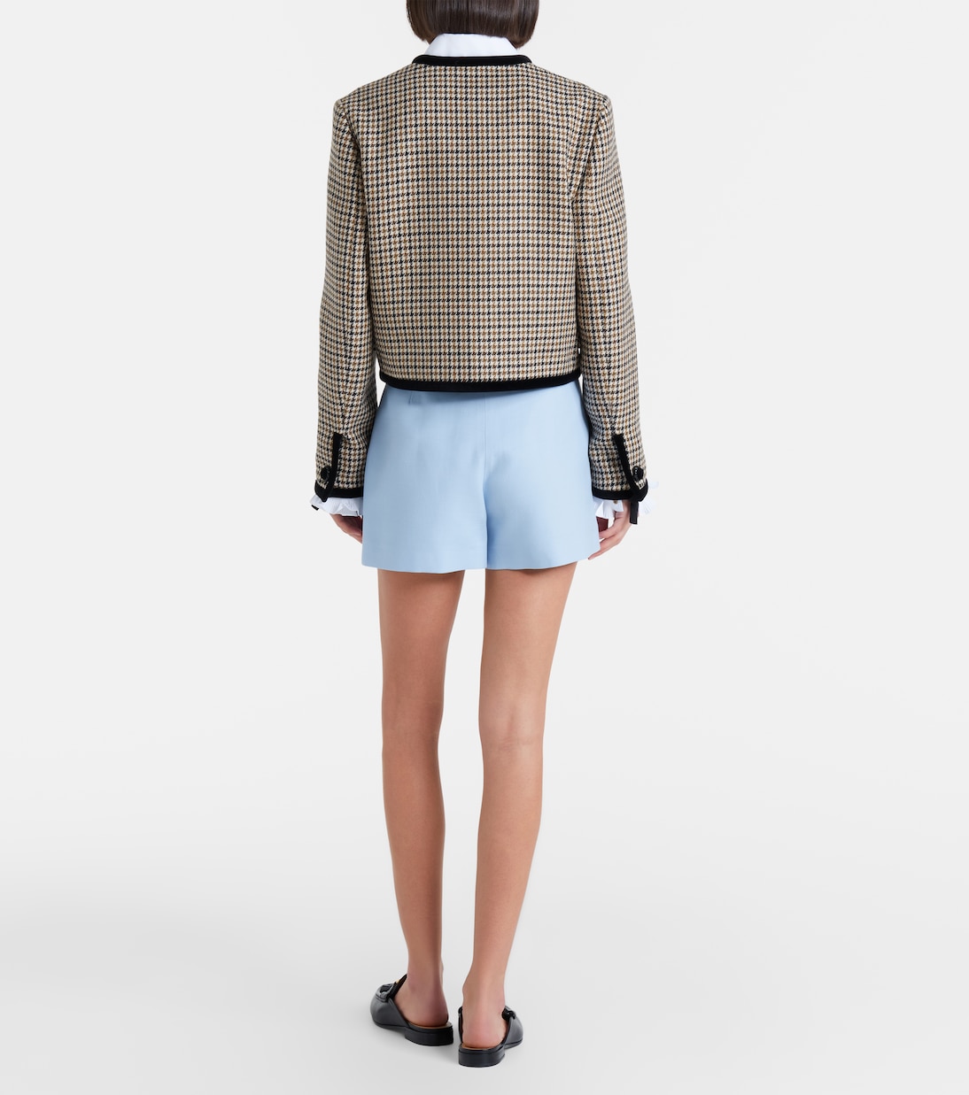 Crepe Couture VGold shorts | Valentino