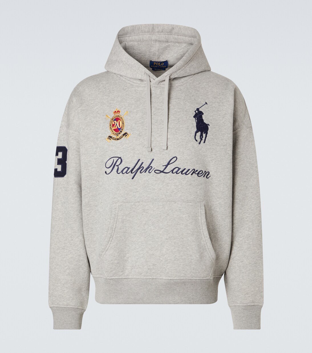 Logo cotton-blend jersey hoodie | Polo Ralph Lauren