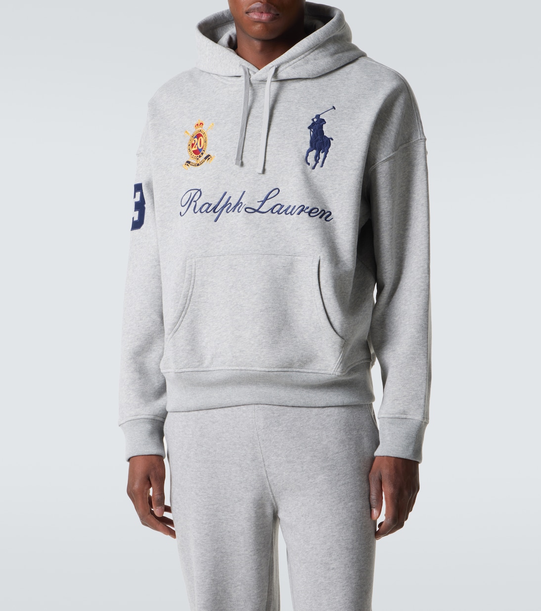 Logo cotton-blend jersey hoodie | Polo Ralph Lauren