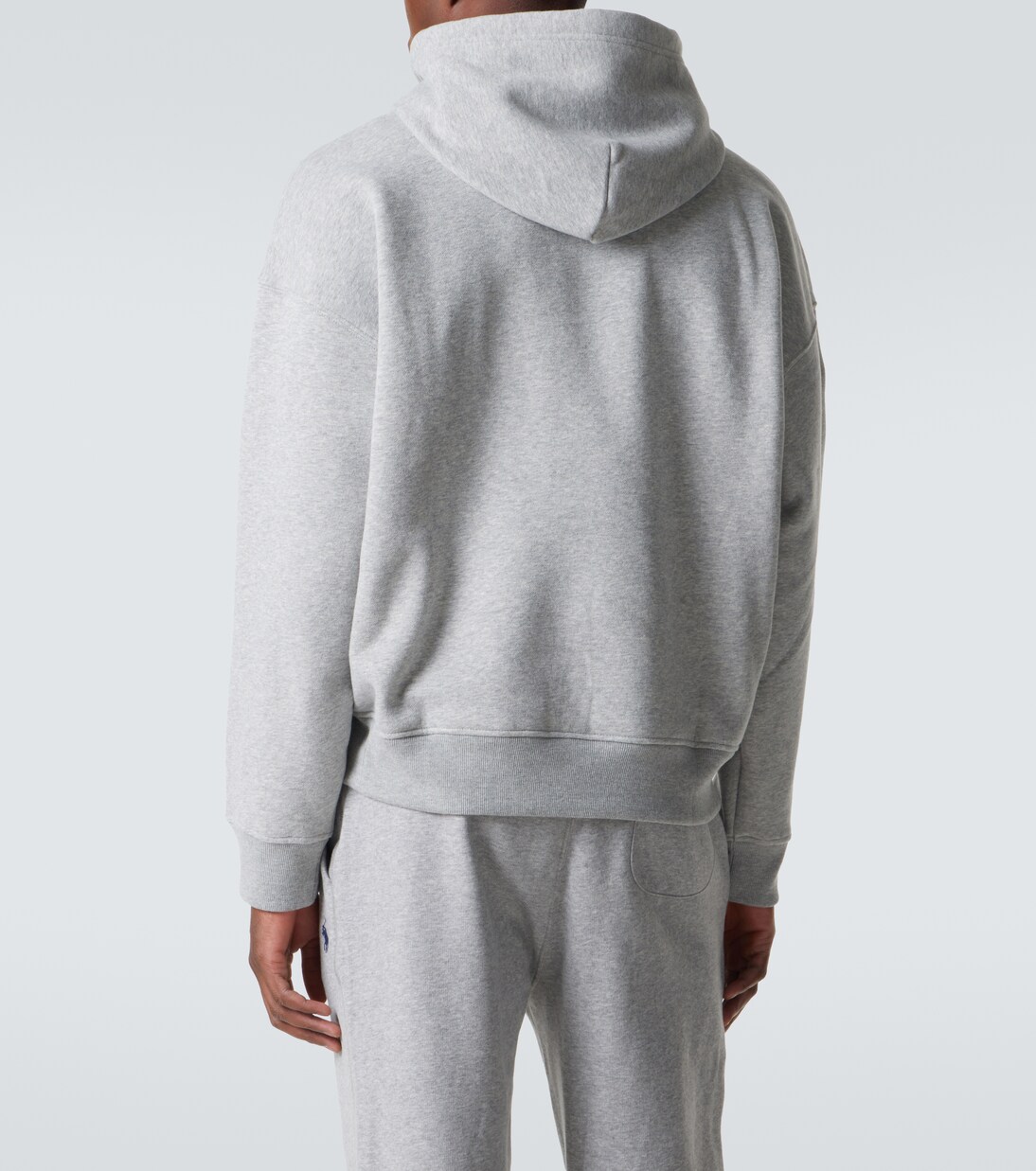 Logo cotton-blend jersey hoodie | Polo Ralph Lauren