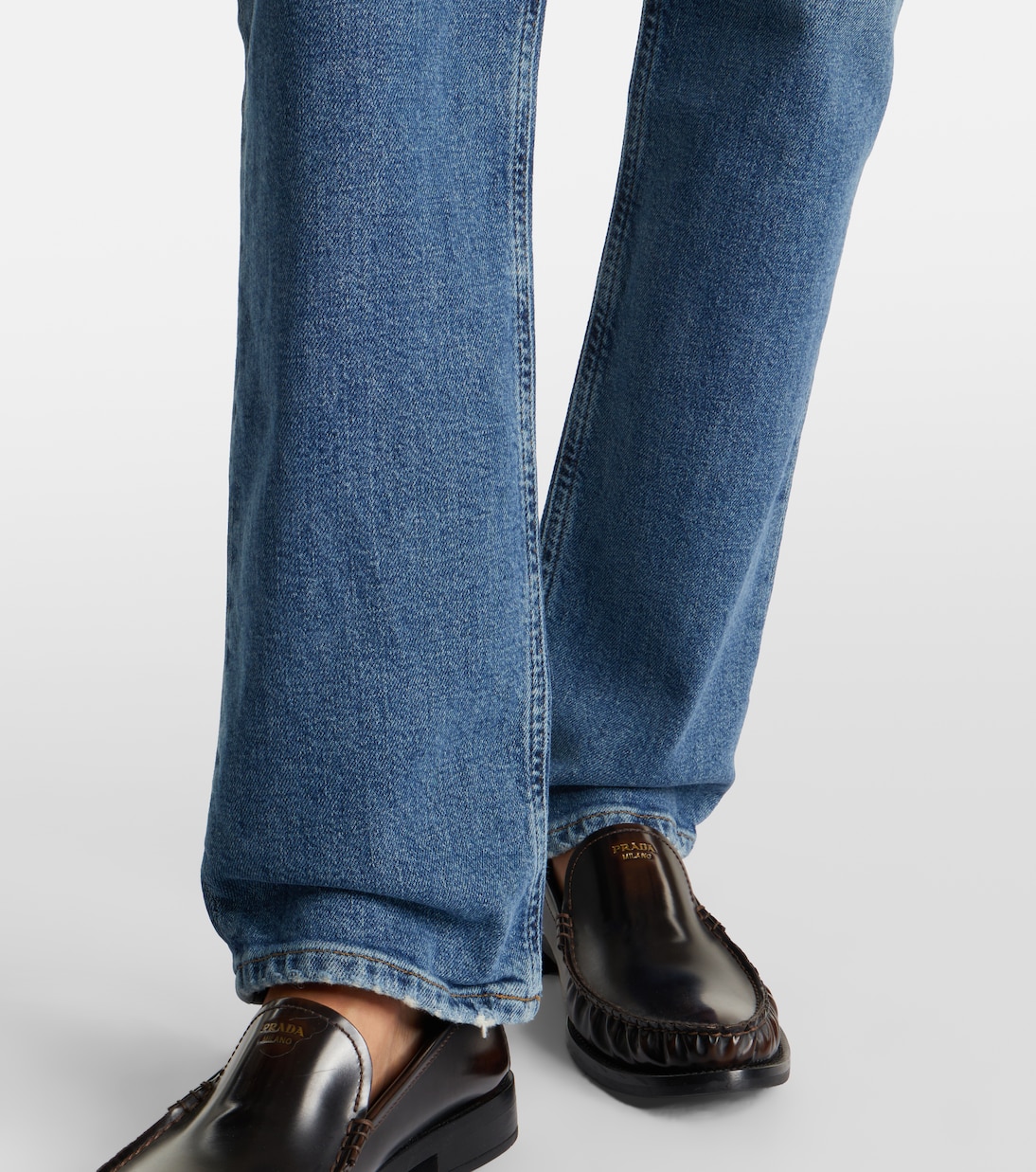 90's Pinch Waist high-rise straight jeans | Agolde