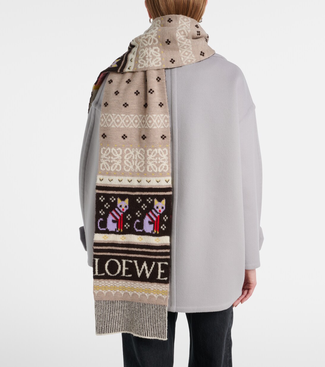 Wool-blend scarf | Loewe