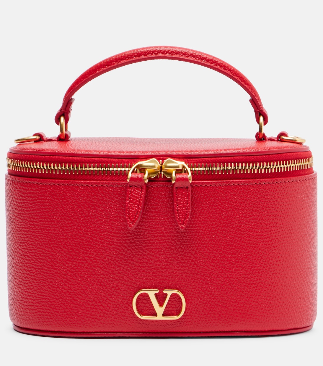 VLogo Mini leather vanity bag | Valentino Garavani